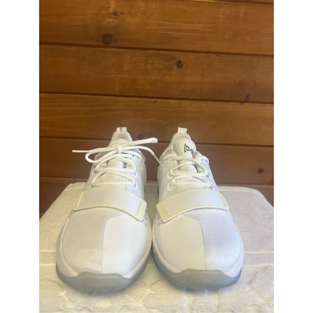 Nike Paul George 1 White Size 7 Youth  Basketball Shoes PG 880304-100